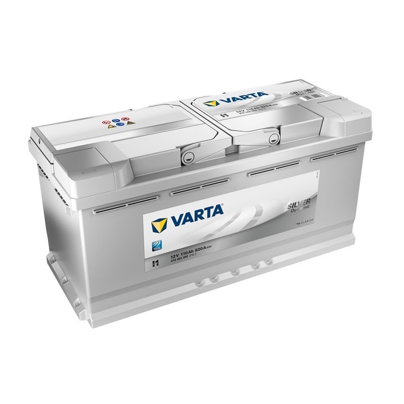 Akumulator VARTA 12V 110Ah/920A (P+ standardowy) 393x175x190 B13 (rozruchowy)