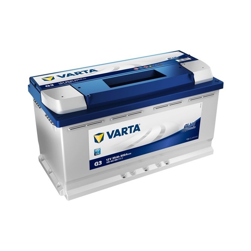 Akumulator VARTA 12V 95Ah/800A (P+ standardowy) 353x175x190 B13 (rozruchowy)