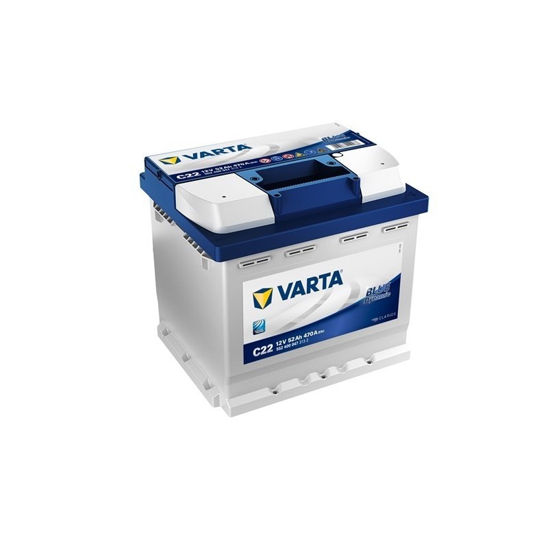 Akumulator VARTA 12V 52Ah/470A (P+ standardowy) 207x175x190 B13 (rozruchowy)