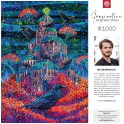 Puzzle Good Loot Imagination: Roch Urbaniak Twierdza Pani Kruków / Raven Queen's Fortress 1000 elementów
