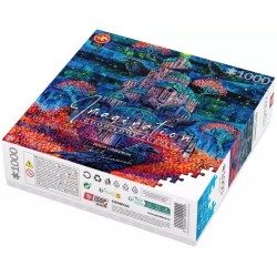 Puzzle Good Loot Imagination: Roch Urbaniak Twierdza Pani Kruków / Raven Queen's Fortress 1000 elementów