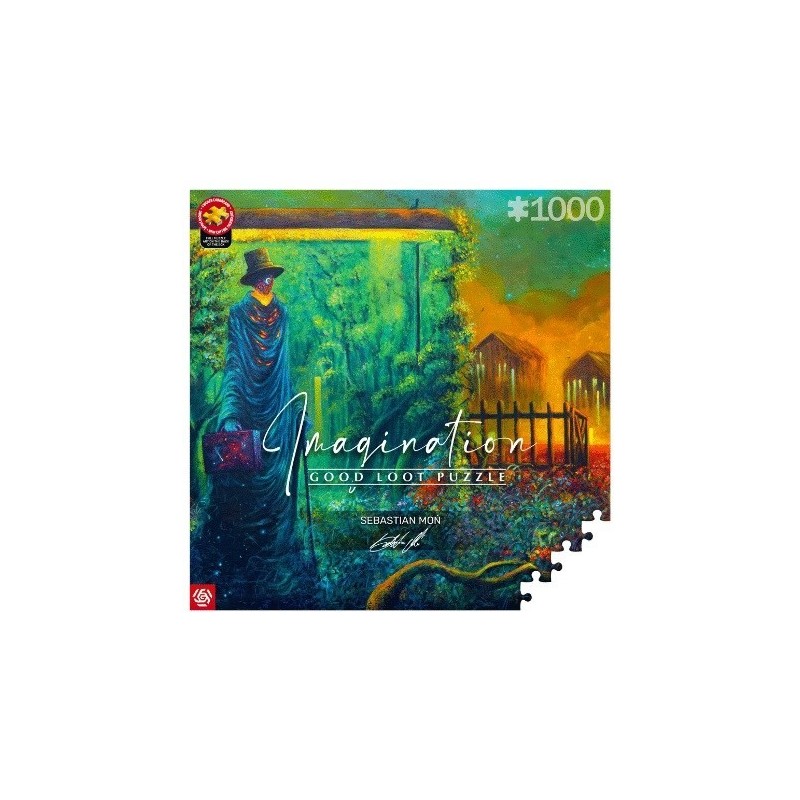 Puzzle Good Loot Imagination: Sebastian Moń Stationary Traveller II 1000 elementów Puzzle Good Loot Imagination: Sebastian Moń Stationary Traveller II 1000 elementów