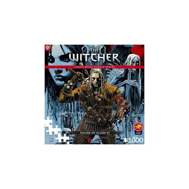Puzzle Good Loot Comic Book: The Witcher (Wiedźmin) House of Glass 1000 elementów Puzzle Good Loot Comic Book: The Witcher (Wiedźmin) House of Glass 1000 elementów