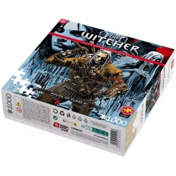 Puzzle Good Loot Comic Book: The Witcher (Wiedźmin) House of Glass 1000 elementów