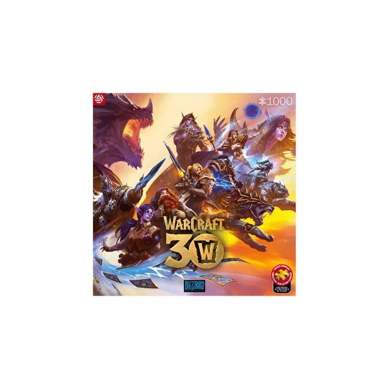 Puzzle Good Loot Gaming: Warcraft 30th Anniversary 1000 elementów Puzzle Good Loot Gaming: Warcraft 30th Anniversary 1000 elementów