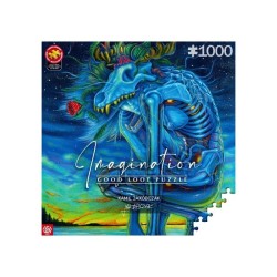 Puzzle Good Loot Imagination: Kamil Jakóbczak Biały Wilk / White Wolf 1000 elementów