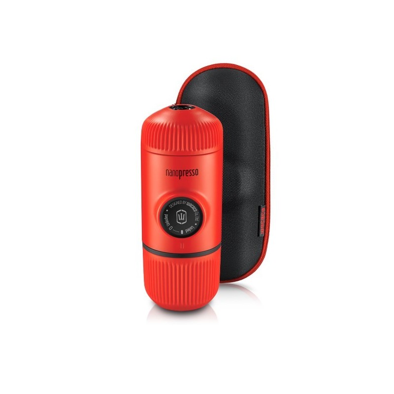 Ekspres Wacaco Nanopresso Elements + etui - lava red