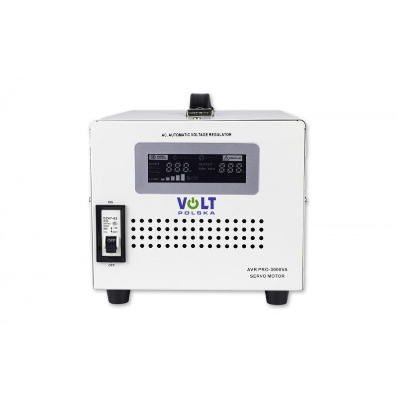 Stabilizator napiecia AVR PRO 3000VA 3% SERVO Stabilizator napiecia AVR PRO 3000VA 3% SERVO