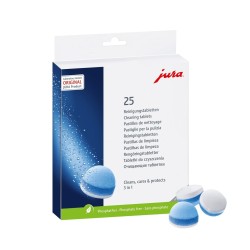 Tabletki czyszczące 3-fazowe Jura 25 szt.