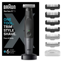 Golarka Braun Series XT5300 Twarz + Ciało + Podróż