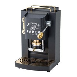 Ekspres do kawy Faber Pro Deluxe Mat czarno-mosiężny ESE Pad