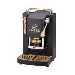 Ekspres do kawy Faber Pro Deluxe Mat czarno-mosiężny ESE Pad