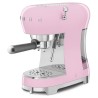 Smeg ECF02PKEU Ekspres do kawy/kawy z siedmioma nośnikami Rose