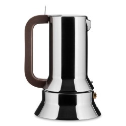 Alessi 9090/3 Ekspres do kawy 3 filiżanki do indukcji ze stali nierdzewnej