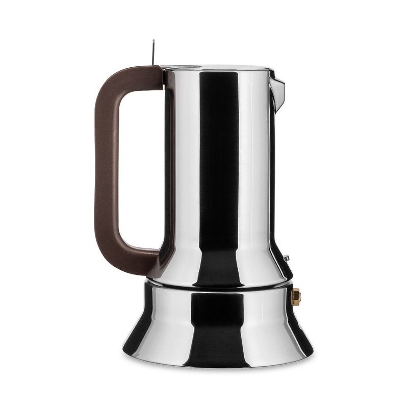 Alessi 9090/3 Ekspres do kawy 3 filiżanki do indukcji ze stali nierdzewnej