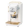 Ekspres do kawy Faber Pro Deluxe Pure White & Brass ESE Pad