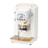 Ekspres do kawy Faber Pro Deluxe Pure White & Brass ESE Pad