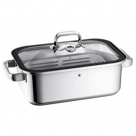 Parowar WMF Vitalis - 3,5 l - Stal nierdzewna - Szkło - Silikon - Ceramika - Gaz - Indukcja