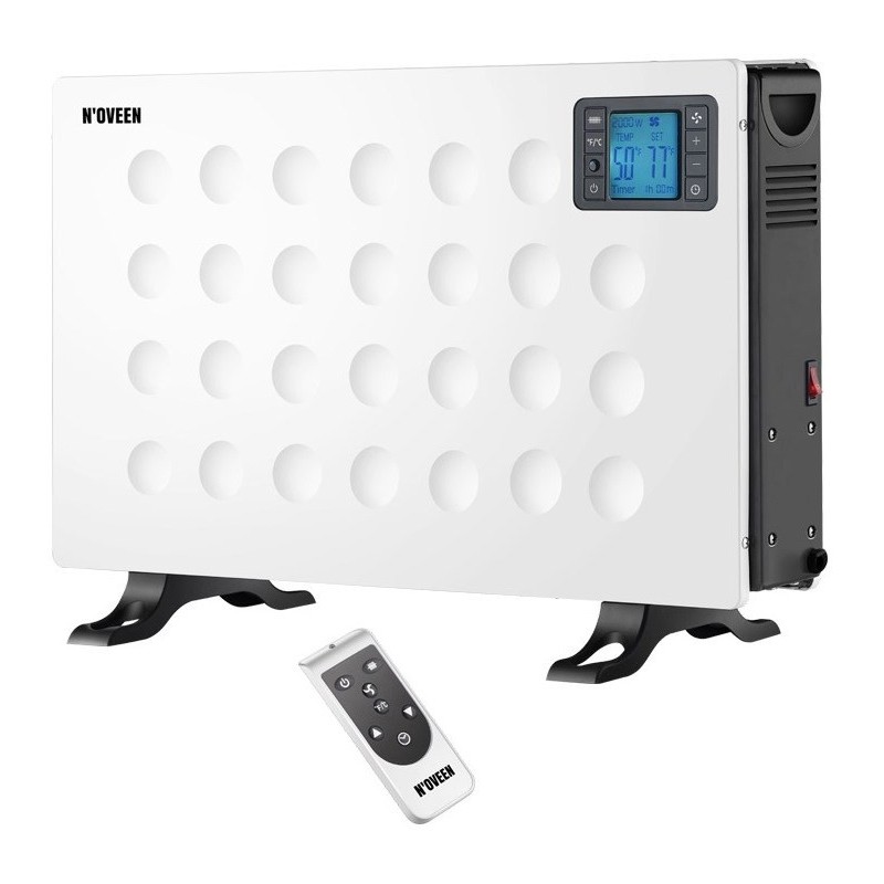 Grzejnik Konwektorowy Noveen CH8000 LCD Smart White