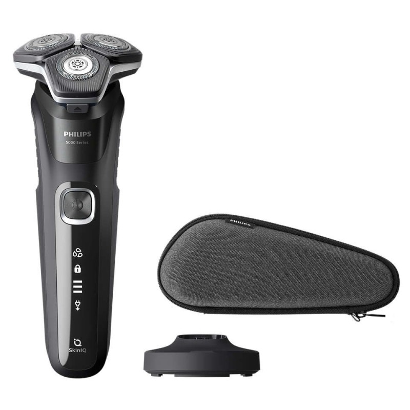 Philips Golarka elektryczna Series 5000 S5898/35 do golenia na mokro i sucho z 2 akcesoriami Philips Golarka elektryczna Series 5000 S5898/35 do golenia na mokro i sucho z 2 akcesoriami