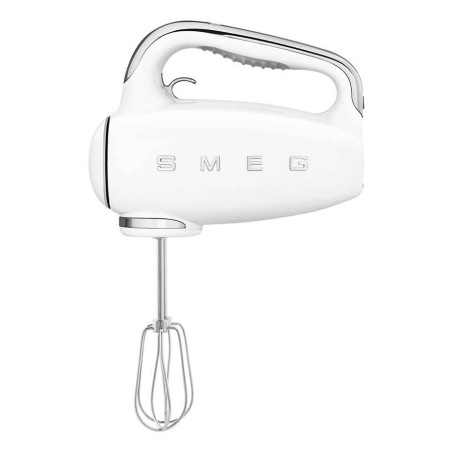 Mikser ręczny Smeg HMF01WHEU w kremie w stylu retro z lat 50.