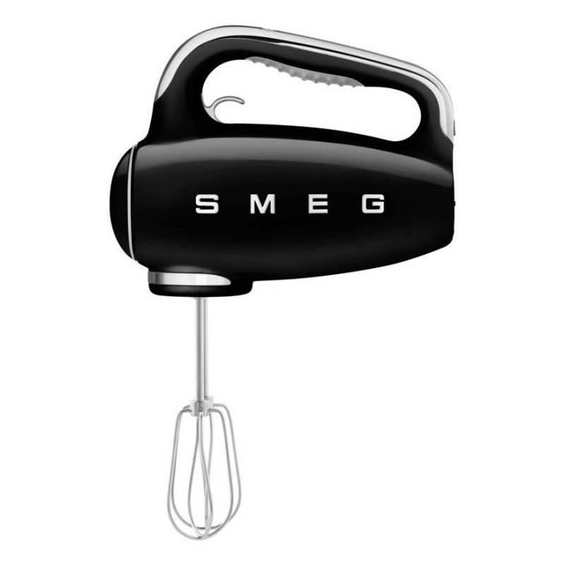 Mikser ręczny Smeg HMF01BLEU w stylu retro z lat 50.