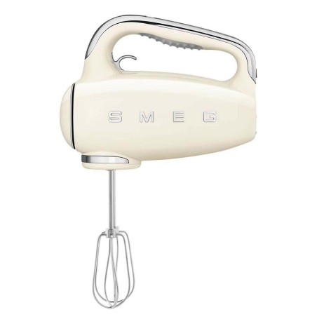 Mikser ręczny Smeg HMF01CREU w kremie w stylu retro z lat 50.