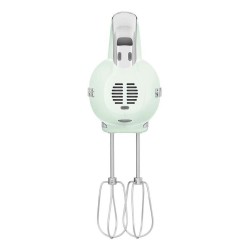 Mikser ręczny Smeg HMF01PGEU w stylu retro z lat 50. Pastelowa zieleń