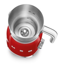Spieniacz do mleka Smeg MFF11RDEU 50's Style czerwony