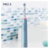 Szczoteczka do zębów Oral-B Pro 3 3000 Sensitive Clean niebieska wersja