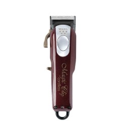 Bezprzewodowy klips Wahl Magic Clip, bordowy, 0.8 mm, 2.5 mm, 4 cm, stal, DC