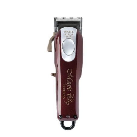 Bezprzewodowy klips Wahl Magic Clip, bordowy, 0.8 mm, 2.5 mm, 4 cm, stal, DC