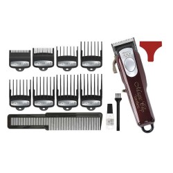 Bezprzewodowy klips Wahl Magic Clip, bordowy, 0.8 mm, 2.5 mm, 4 cm, stal, DC
