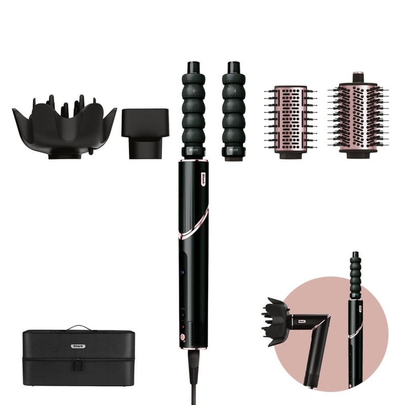 Suszarko-lokówka SHARK HD446EU Flexstyle Czarny 30, 40 mm 1400 W Suszarko-lokówka SHARK HD446EU Flexstyle Czarny 30, 40 mm 1400 W