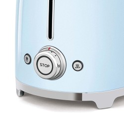 Toster Smeg TSF02PBEU Toster 4 kromki Pastelowy niebieski