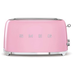 Smeg TSF02PKEU Toster 4 kromki różowy