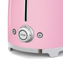 Smeg TSF02PKEU Toster 4 kromki różowy