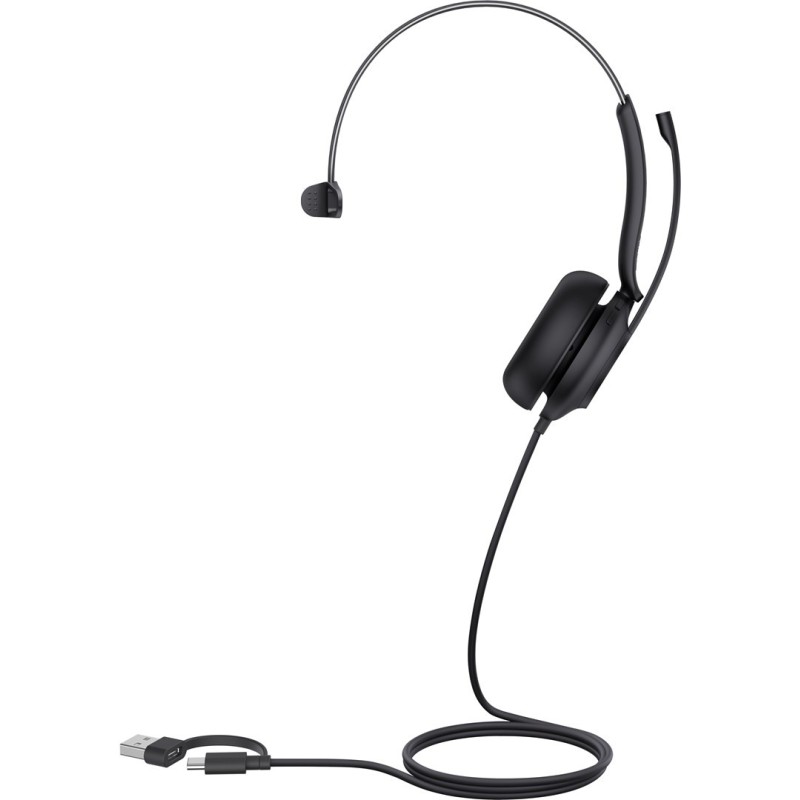Zestaw słuchawkowy Yealink UH35 Mono Teams USB-C/A przewodowy Zestaw słuchawkowy Yealink UH35 Mono Teams USB-C/A przewodowy
