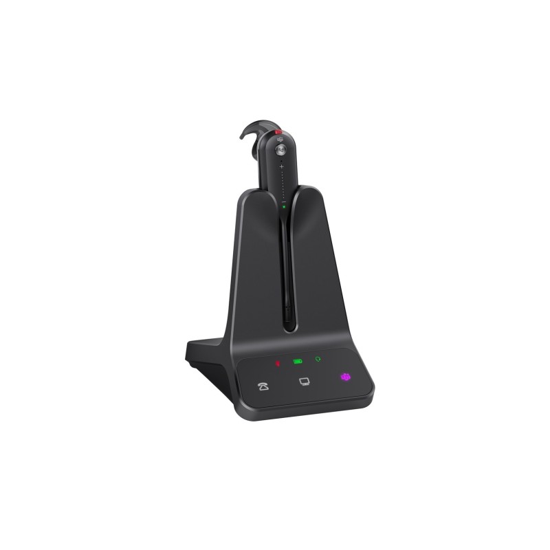Yealink USB DECT WH63 E2 Teams - Zestaw słuchawkowy - Bezprzewodowy