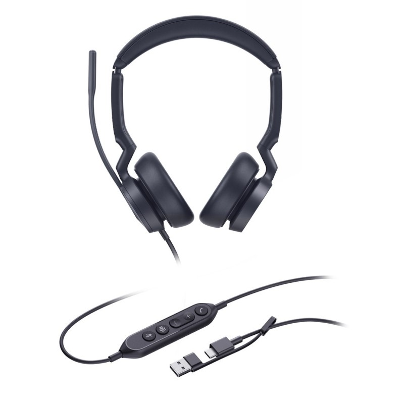 Słuchawki Yealink UH46 Dual Teams USB-C/A Słuchawki Yealink UH46 Dual Teams USB-C/A