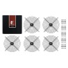Noctua NA-FG1-20 Sx5 Kratka wentylatora 200 mm - czarna