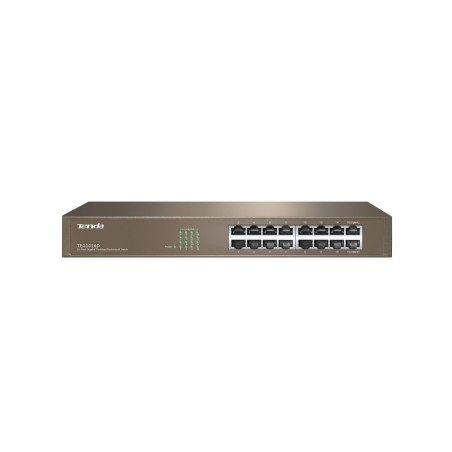 Tenda 16-port Gigabit Ethernet Switch Nie zarządzany Niebieski