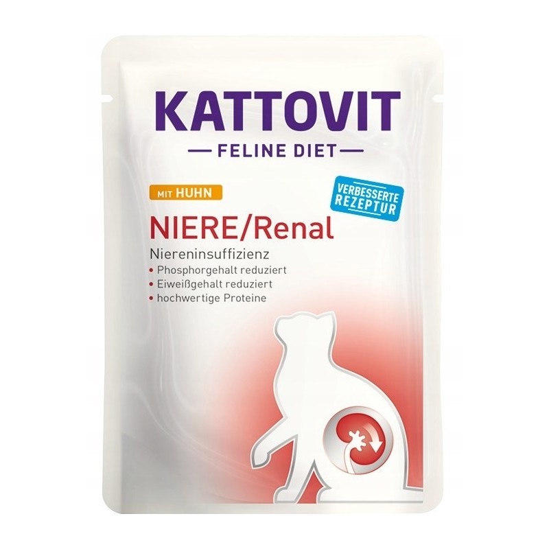 KATTOVIT NIERE/RENAL Kurczak 85g dla kota