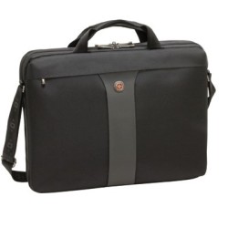 Wenger/SwissGear Legacy 17 torba na notebooka 43,2 cm (17") Aktówka Czarny, Szary