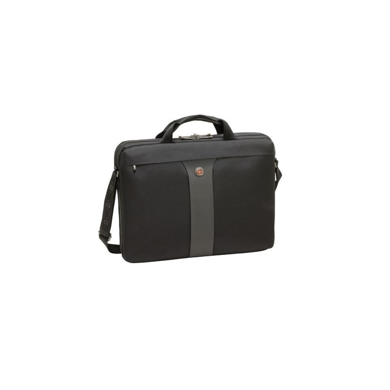 Wenger/SwissGear Legacy 17 torba na notebooka 43,2 cm (17") Aktówka Czarny, Szary