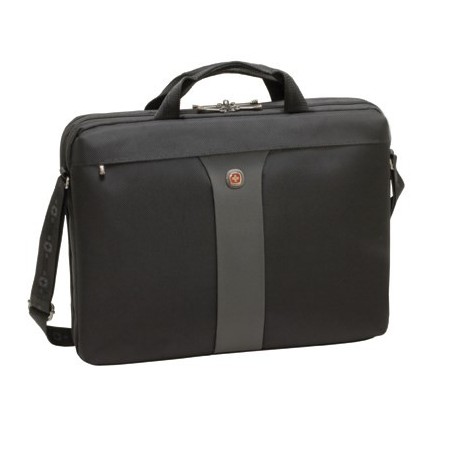 Wenger/SwissGear Legacy 17 torba na notebooka 43,2 cm (17") Aktówka Czarny, Szary