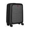 Walizka Wenger Syntry Carry-On - Obrotowa - Twarda strona - Poliester, Poliwęglan, Tworzywo ABS, Szary Wrzos - 35.60cm (14")
