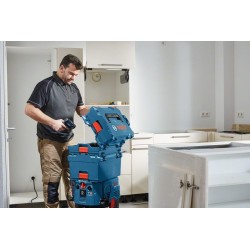 Bosch L-BOXX 136 Professional Niebieski, Czerwony Kopolimer akrylonitrylo-butadieno-styrenowy (ABS)