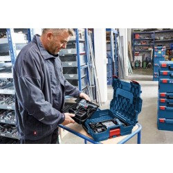 Bosch L-BOXX 136 Professional Niebieski, Czerwony Kopolimer akrylonitrylo-butadieno-styrenowy (ABS)