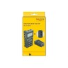 Tester kabli LCD Delock RJ45 / PoE / DC - zestaw do testowania sieci